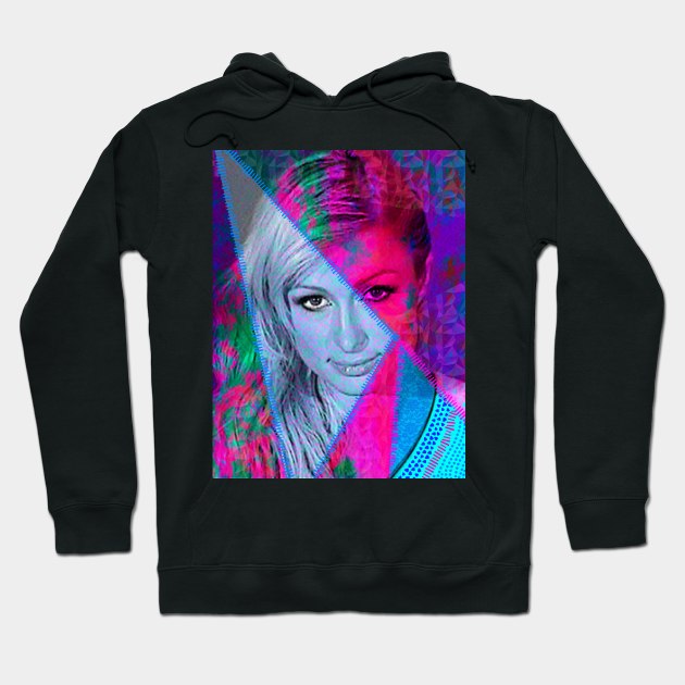 Paris Hilton Mugshot Hoodie by SABREart